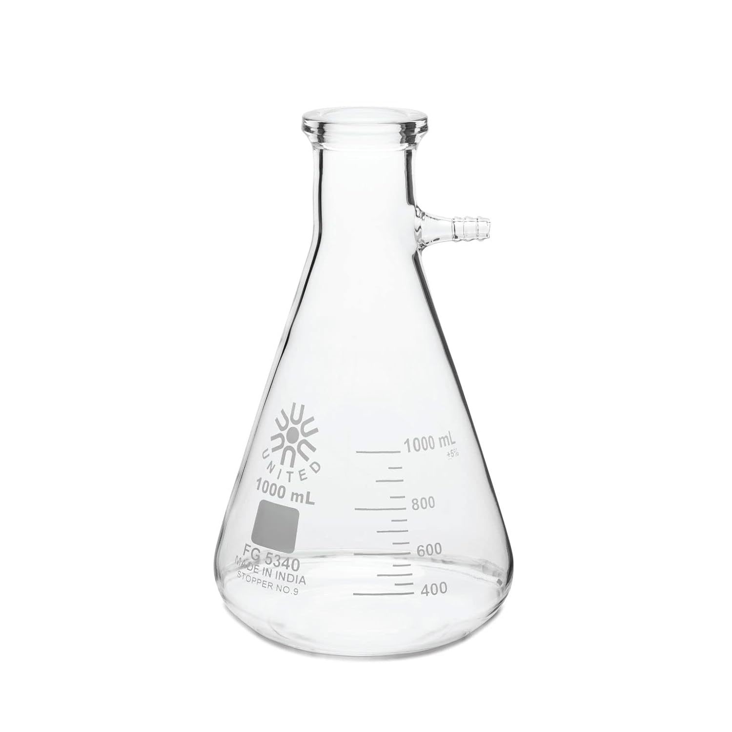 United Scientific™ Fg5340-1000 Laboratory Grade Borosilicate Glass Heavy... - $38.96