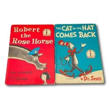 Dr Seuss Books Cat In the Hat Comes Back and Robert Rose Horse Book Club Ed - £62.44 GBP