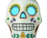 Spooky Village Day of the Dead Color Changing Light-up 9in Sugar Skull - $40.58