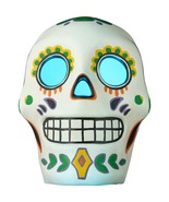 Spooky Village Day of the Dead Color Changing Light-up 9in Sugar Skull - £31.91 GBP