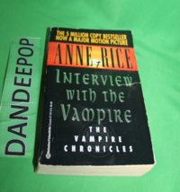 Anne Rice The Vampire Chronicles Interview With The Vampire 1977 Book - £6.22 GBP