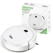 Sweeper Robot Wet And Dry Vacuum Cleaner White Mopping Sweep The Floor 622A - $29.99