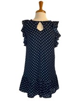 J Crew Factory Women&#39;s  Polka Dot Flutter Sleeves Shift Dress Size XXS - £14.42 GBP