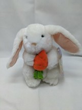 7&quot; Hallmark Munchy Bunny Stuffed Animal Plush Toy Easter Spring - $12.82