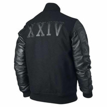 KOBE Destroyer XXIV Jacket &quot;Battle&quot; - Leather Sleeves -100% Money Back Guarantee - £67.92 GBP