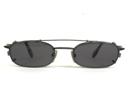 Mikli Par Mikli Eyeglasses Frames 6774 3119 Gunmetal Grey w Clip Ons 45-20-135 - $69.91