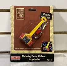 Fisher Price Toys Melody Push Chime Keychain Mini NEW in Package Really Works - £15.83 GBP