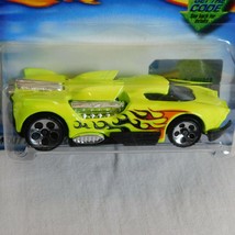 2001 Hot Wheels #233 Maelstrom Yellow Flames Die Cast Toy Car NIB Kids G... - $3.00
