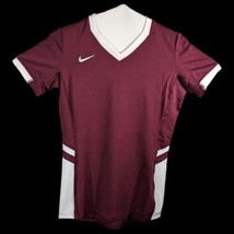 Maroon Volleyball Practice Shirt Womens Medium Nike - $29.04