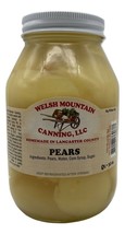AMISH CANNED PEARS - 32oz Quart Jar 1,3,6,12 Lot Fresh Homemade in Lanca... - $15.99+