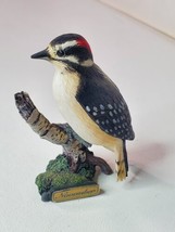 Danbury Mint NOVEMBER Downy Woodpecker Backyard Birds Calendar Figurine - $21.73