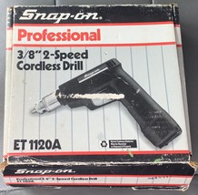 Vintage Snap On ET1120A 7.2V Cordless Drill - £23.46 GBP