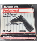 VINTAGE SNAP ON ET1120A 7.2V CORDLESS DRILL - £23.52 GBP