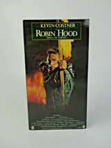 Robin Hood Prince Of Thieves Vhs 1991 Kevin Costner Morgan Freeman - £1.96 GBP