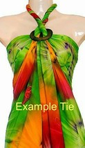 Sarong Bali Scarf Coverup  82 in x 46 in Size Color Choice Video Bangle Coconuts - £15.97 GBP