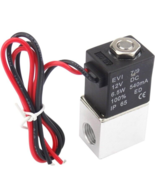 1/4inch DC 12V 2 Way Normally Closed Electric Solenoid Air Valve Stainle... - $13.38 CAD