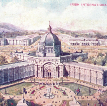 Irish International Exhibition 1907 Postcard Vintage - £9.79 GBP