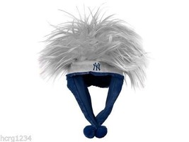 Forever Collectibles New York Yankees MLB Baseball Troll Hair Dangle Hat OSFM - £14.96 GBP