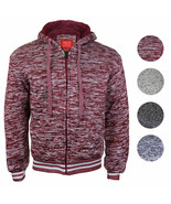 Maximos Men&#39;s Athletic Soft Sherpa Lined Fleece Zip Up Hoodie Sweater Ja... - $49.01 CAD