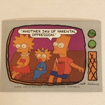 The Simpsons Trading Card 1990 #86 Bart Lisa Maggie Simpson - £1.55 GBP