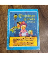 Illustrated Children&#39;s Christmas Carols Book Vintage 1937 - $537.71 MXN