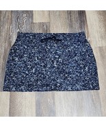 Athleta Midtown Skort Blue Gray Speckled Print Athletic Skirt Golf Tenni... - £12.23 GBP