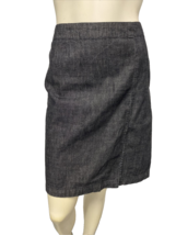 DKNY Dark Wash Denim Pencil Skirt Size 6 - £9.85 GBP