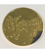 24k Gold On Sterling Silver The Third Of May, 1808 Medal Coin - $219.55 CAD