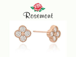[Rosemont] SILVER earrings RC0236 Korean Jewelry - £59.95 GBP
