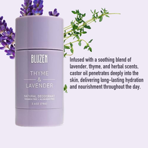 Bluzen Deodorant Thyme & Lavender - Aluminum Free, 2.6 fl oz image 6