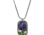 Flower Iris Necklace - $9.90
