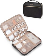 Travel Electronic Organizer Case Cord Organizer Storage Bag for Women Tech Organ - £15.12 GBP