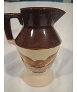 Vintage McCoy Pitcher Spirit of 76 Carved Wooden Eagle USA National Gallery DC - $5.00