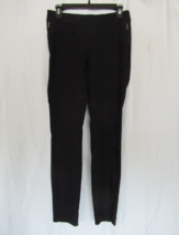 Rekucci pants Size 8 black tummy control skinny pull-on - $18.57