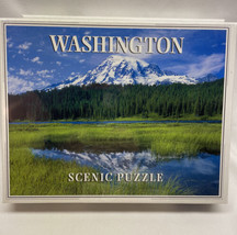 NEW Washington - Mount Rainer Scenic Jigsaw Puzzle Larry Burton 15x18 - £5.21 GBP
