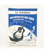 La Spagnola Guitar Sheet Music Oahu Rhythm Style Note Course 10PG 1949 - £12.40 GBP