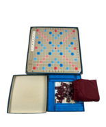 SCRABBLE DELUXE EDITION Rotating Turntable Selchow &amp; Righter 1977 Vintag... - $49.95