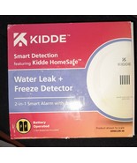 Kidde 60WLDR-W  Smart Detection Water Leak + Freeze Detector  - $22.00