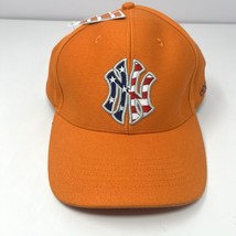 VTG Neighborhood Skateboards Fitted Baseball Cap Hat American Flag Orang... - $89.05
