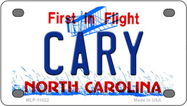 Cary North Carolina Novelty Mini Metal License Plate Tag - $284.59 MXN