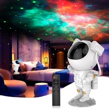 Kids Astronaut Star Projector Galaxy Light with Timer and Remote Control - £33.65 GBP