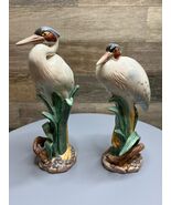 Vintage Fitz and Floyd Marsh Egrets Birds - Pair **Read Description** - €85,35 EUR
