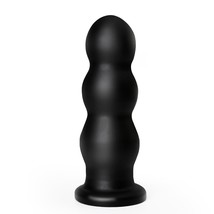 Anal Butt Plug Trainer: Huge Thick Anal Dildo Plug with 3 Bead Butt Plug Anus Di - $40.99