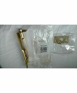 Flush Bolt Slide Lever 6 Inch Solid Polished Brass - $186.63 MXN