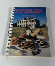 Southern Spice a la Microwave Vintage Louisiana Cookbook Margie Brignac 1982 - £11.81 GBP