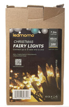 LEDMOMO Christmas Tree Lights - 23.6ft 100 LEDs Clear String Lights - £11.86 GBP