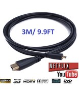 3 Meter MICRO HDMI a HDMI Cable para Hudle Ki... - £6.21 GBP