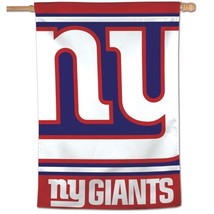 New York Giants Mega Logo 28"X40" FLAG/BANNER New & Officially Licensed - £16.66 GBP