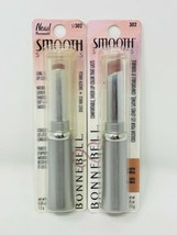 Rare 2 Pack Bonne Bell Smooth Shades 302 Vanilla Lip Stick Gloss Vintage Y2K - £31.87 GBP