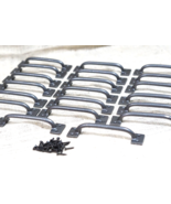 20 Drawer Pulls Nickel Iron Finish Cabinet Handles Grasp Door 6&quot;  Kitche... - €34,01 EUR